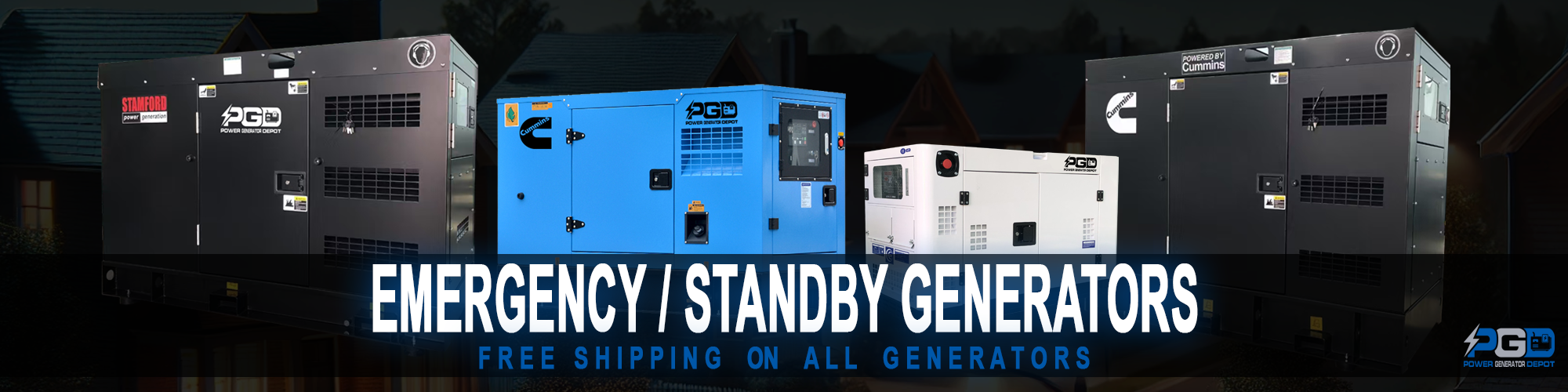 Power Generator Depot - Diesel Generators Emergency Standby Whole Home