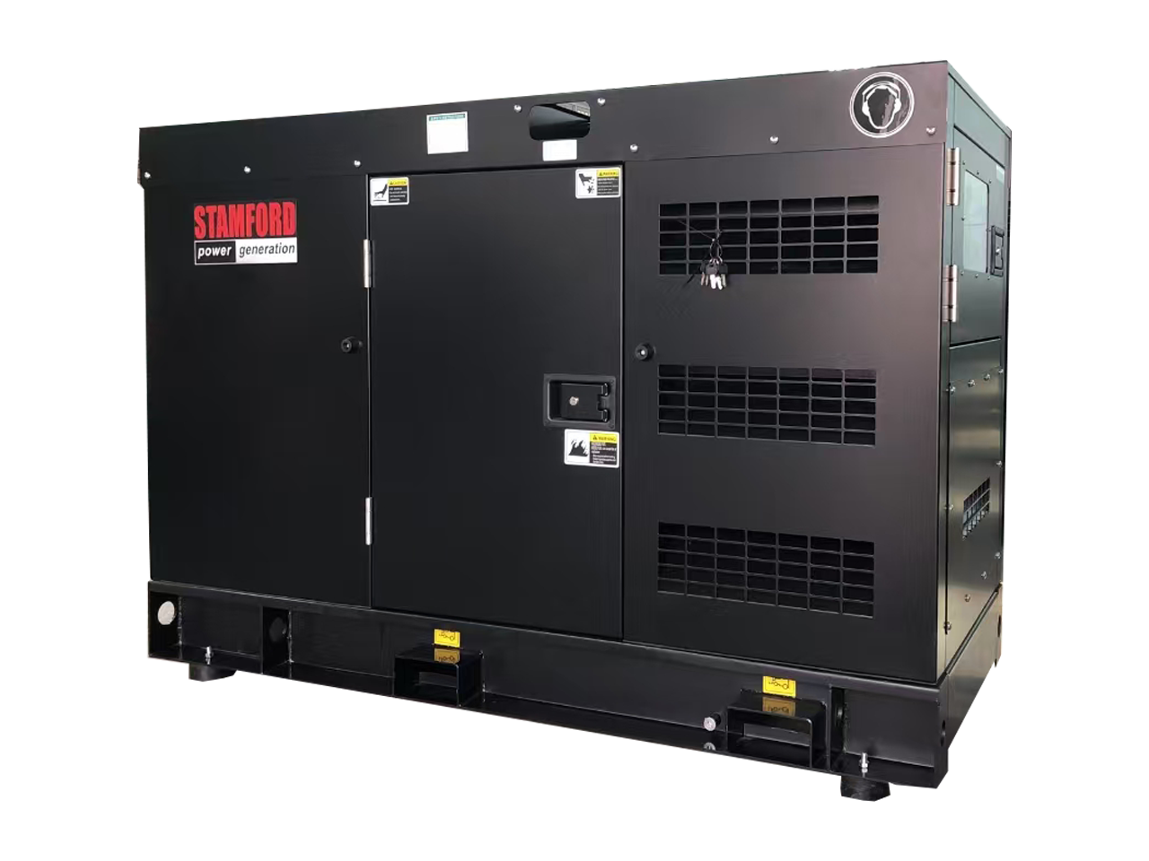 25KW PGD Diesel Generator Water Cooled Silent 120V / 240V 1 Phase