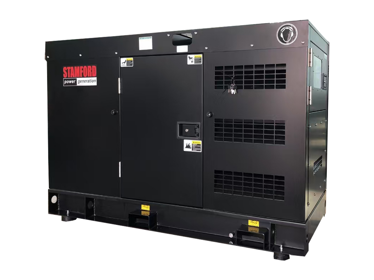 25KW PGD Diesel Generator Water Cooled Silent 120V / 240V 1 Phase